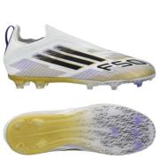 adidas F50 Elite Laceless FG Road to Glory - Fottøy Hvit/Svart/Gull Ba...