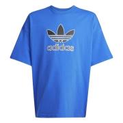 adidas Originals T-skjorte Logo - Blå/Svart