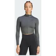 Adidas Hyperglam Rib Zip Thru Cover Up