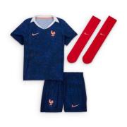 Frankrike Hjemmedrakt Kvinne EM 2025 Mini-Kit Barn