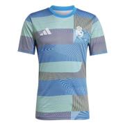 Real Madrid Trenings T-Skjorte Pre Match - turkis