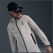 Tottenham Hettegenser NSW Tech Fleece Windrunner - Grå/Binær blå