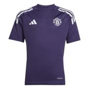 Manchester United Trenings T-Skjorte Tiro 25 - Aurora Plum/Hvit/Svart ...