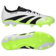 adidas Predator League FG/AG Radiant Blaze - Fottøy Hvit/Svart/Lucid S...