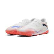 PUMA Future 8 Match Lav TT Untamed - PUMA White/PUMA Svart/Glødende rø...