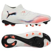 PUMA Future 8 Match FG/AG Untamed - PUMA White/PUMA Svart/Glødende rød...