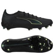 PUMA Ultra 6 Ultimate FG Eclipse - PUMA Svart/Grønn/Green Terrain
