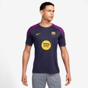 Barcelona Trenings T-Skjorte Dri-FIT Strike - Lilla/Gul