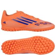 adidas F50 Club TF  Blaze - Oransje/Lucid Blue/Fottøy Hvit Barn