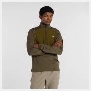 New Balance Løpetrøye Athletics Heat Grid Half Zip - Grønn