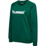 Hummel Go Cotton Logo Genser - Grønn Kvinner