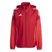 adidas Jakke Tiro 25 Competition All Weather - Rød Kvinner
