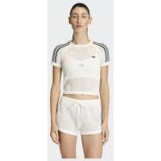 Adidas Originals KNITTED CROCHET CALI TEE