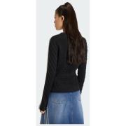 Adidas Originals ADIDAS ORIGINALS SLIM SOLID SPIKE KNIT SWEATSHIRT