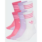 Adidas Originals 3-Stripes Crew Socks 6 Pairs Kids