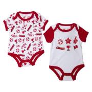Liverpool Baby Onesies Logo - Hvit/rød Barn