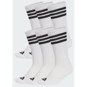 Adidas 3-Stripes Essentials Cushioned Crew Socks 6 Pair Pack