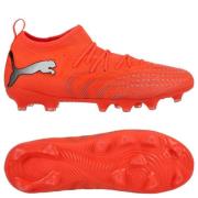 PUMA Future 9 Match FG/AG Unleashed - Glødende rød/PUMA White/PUMA Sva...