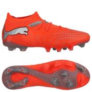 PUMA Future 9 Match FG/AG Unleashed - Glødende rød/PUMA White/PUMA Sva...
