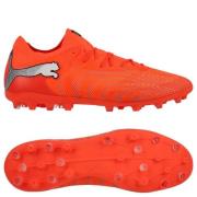PUMA Future 9 Fusion Low Cut MG Unleashed - Glødende rød/PUMA White/PU...