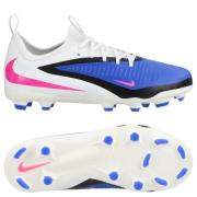 Nike Phantom 6 Academy Low Cut MG Attack - Blå/Rosa/Hvit Barn