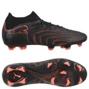 PUMA Future 9 Ultimate FG Eclipse - PUMA Svart/rød/Strong Gray
