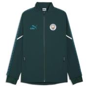 MCFC KING Ultimate Anthem Jacket Green Terrain-Tropical Blue