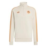 Bayern München Track Top OG Half Zip - Wonder Alumina/Hvit/Oransje