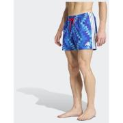 Adidas Football-Inspired Graphic Swim Shorts 5-Inch