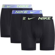 Nike Boxer Advanced Micro Dri-FIT 3-Pakke - Svart/Lilla/Volt