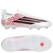 adidas F50 League Laceless FG/AG Lamine Yamal - Fottøy Hvit/Svart/Luci...