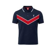 Liverpool Polo Chevron - Navy/rød/Hvit