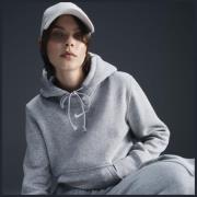Nike Hettegenser NSW Phoenix Fleece - Mørkegrå/Seil Kvinner