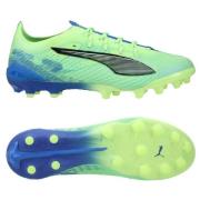 PUMA Ultra 5 Ultimate AG Lights Out - Fizzy Apple/PUMA White/Blå Kvinn...