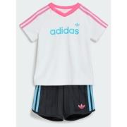 Adidas Originals PINSTRIPES SPRINTER SHORT TEE SET