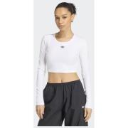 Adidas Originals ESSENTIALS RIB CROPPED LONGSLEEVE T-Shirt